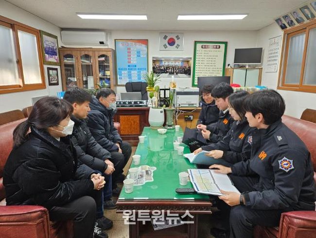 청도군, 안전한 설 명절을 위한 전통시장 안전점검 실시