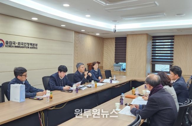 원주시, 법무부 찾아 ‘원주출입국 민원센터’ 설치 건의