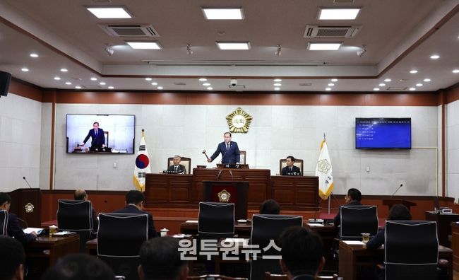 장흥군의회, 2026년 첫 임시회 폐회