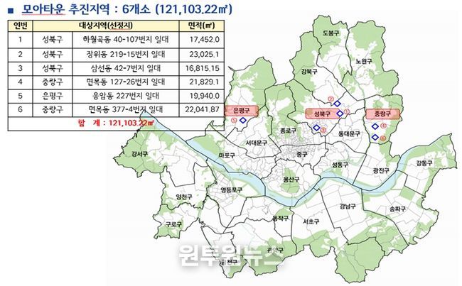 토지거래허가구역 지정 위치