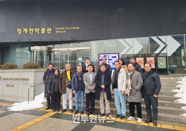 하노이 시 대표단 청계천박물관 방문