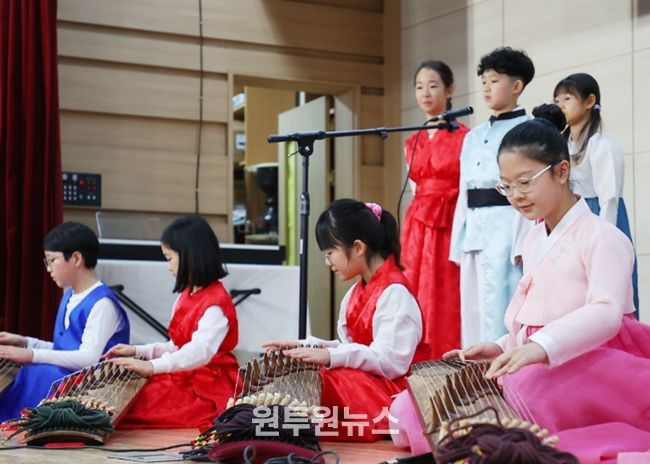 의왕시청소년재단 청소년국악예술단, 설맞이 국악 공연 선보여