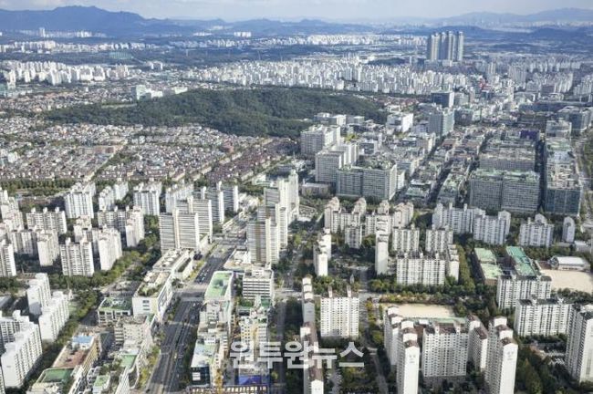 일산신도시 전경