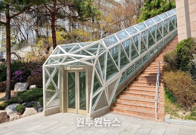 무악동 엘리베이터 준공 예상 모습