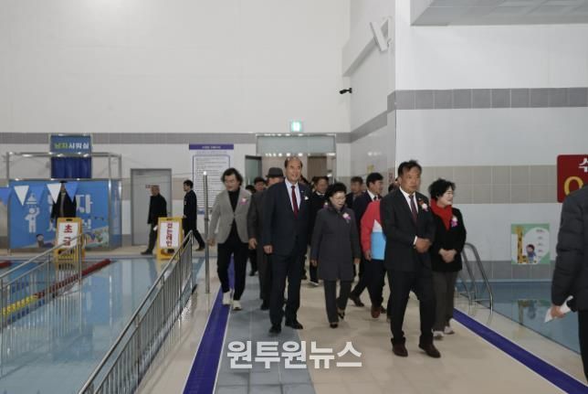 상주제2국민체육센터 개관식 개최