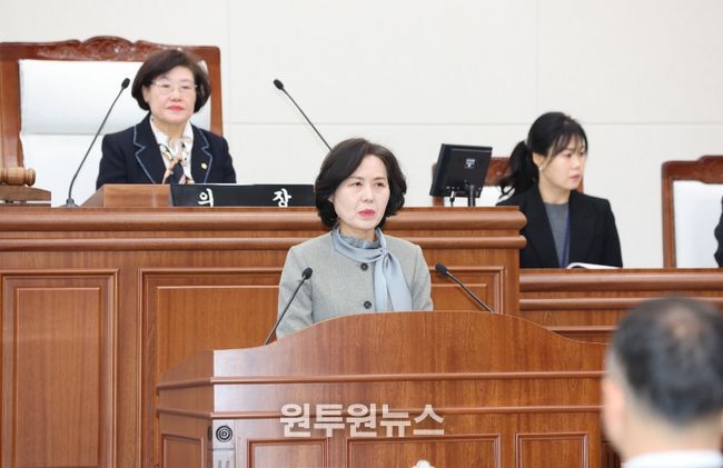 문미혜 의원 자유발언