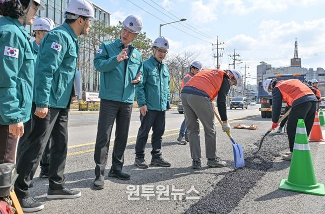 서구, 해빙기 안전사고 한 발 앞서 예방