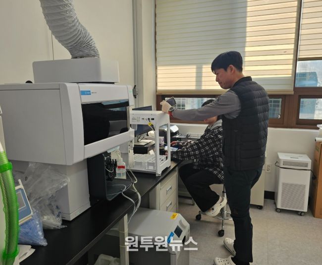 해남군“안전 농산물 생산 첫걸음”퇴비 부숙도 검사하세요