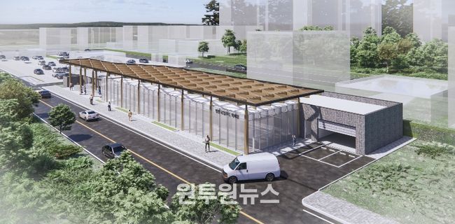 영천시 로컬푸드 직매장 조감도