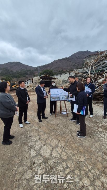 거제시 부시장, 현안사업 현장점검 “철저한 사전준비로 국·도비 확보 총력”
