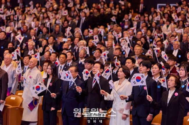 제107주년 3.1절 기념식(청와대)