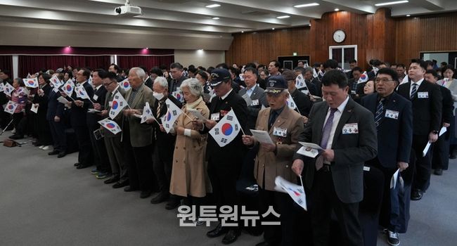 나주시가 지난 1일 제107주년 3·1절 기념행사를 개최했다.