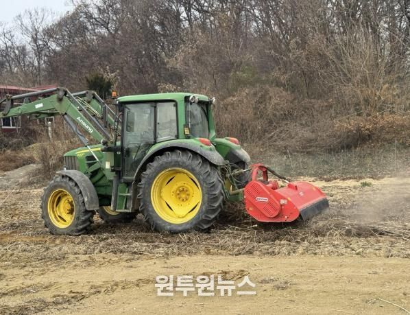 양주시, 영농부산물 안전처리 지원사업 3월까지 무료파쇄 실시