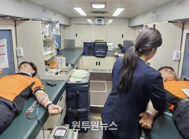 파주소방서가 건넨 '붉은 희망의 나눔'…혈액 수급난 극복 앞장