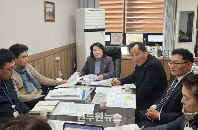 고선희 인천 서구의원, 가좌동 재개발 정비사업 점검 간담회 개최