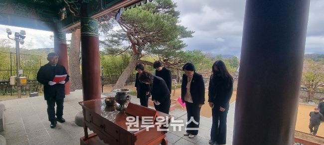 강릉시여성단체협의회 신사임당 얼 선양 오죽헌 참배