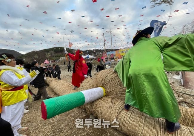 제30회 진동큰줄다리기 및 달맞이 행사 개최