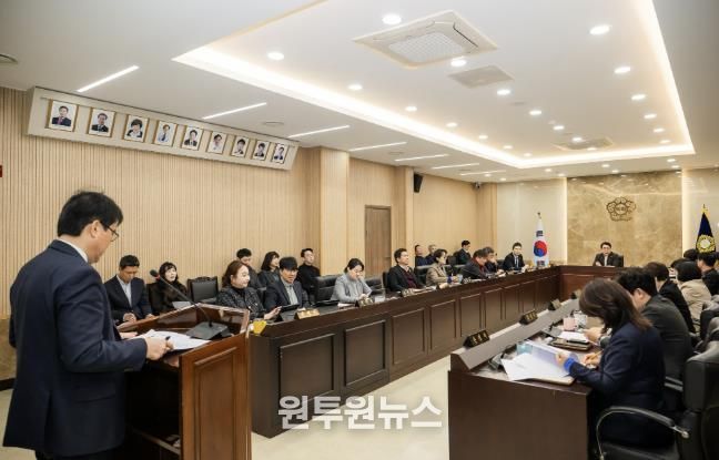 남양주시의회, 현안사항 보고회 및 전체의원 간담회 개최