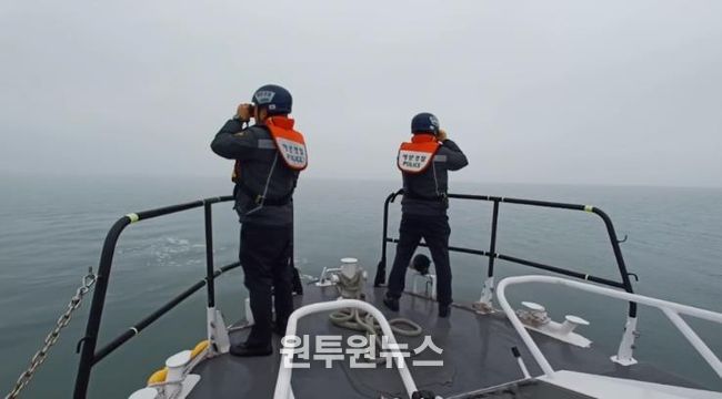 완도해경, 농무기 대비 연안안전사고 위험예보제 ‘관심’ 단계 발령