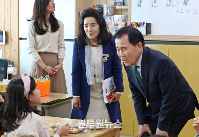 당진교육지원청, 김지철 충남교육감과 대덕초 ‘충남온돌봄’ 운영 현장 방문… 안전과 성장의 돌봄 체계 확인