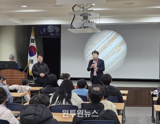 하은호 군포시장 천문대 깜짝 방문