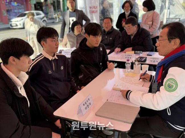 '현장에 답 있다' 이현재 하남시장, 원도심 주민들과 다이렉트 소통