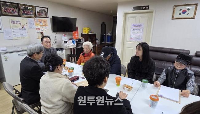 오산시 초평동, 공동주택 찾아가는 간담회 개최…주민 생활 현안 청취