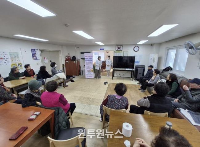 구리시, 경로당 찾아가는 건강관리 서비스 운영