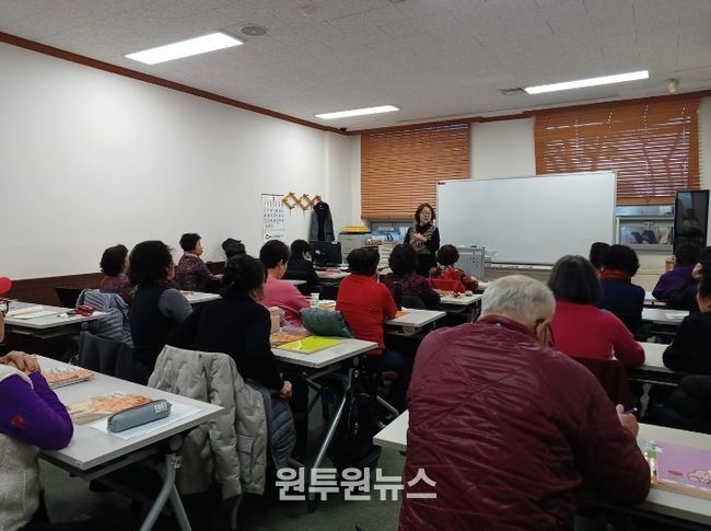 초등학력인정 성인 문해교육 ‘글오름학교’ 3단계 과정 운영