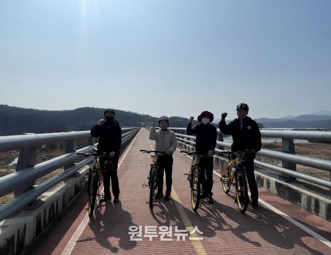 상주 관내 자전거길 안전점검 실시