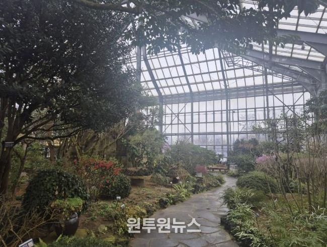 우리꽃식물원 내부모습