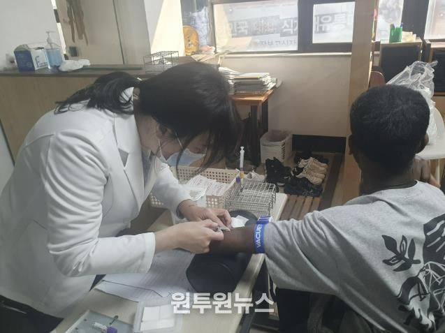 경산시, 건강한 근로환경의 시작 외국인 근로자 무료 건강검진