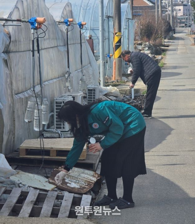 감염병 예방을 위한 유충구제 방역