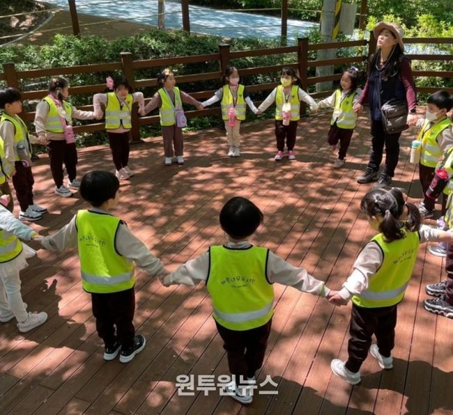 창원특례시 산림휴양과, 유아숲체험원 교육 프로그램 운영