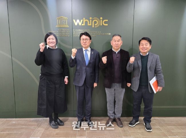 홍창남 센터장 등과 간담회