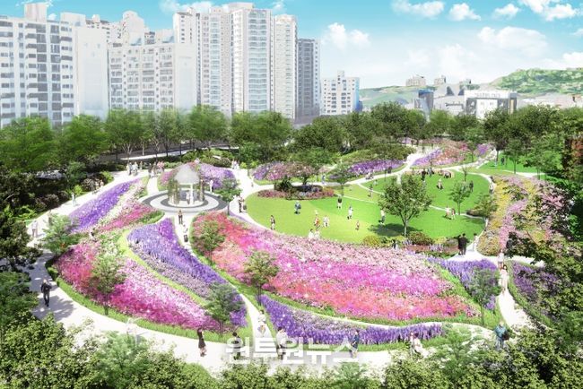 블라썸 정원 조감도