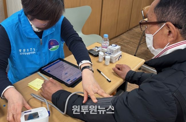 서구, 어르신 건강관리 ‘인공지능으로’