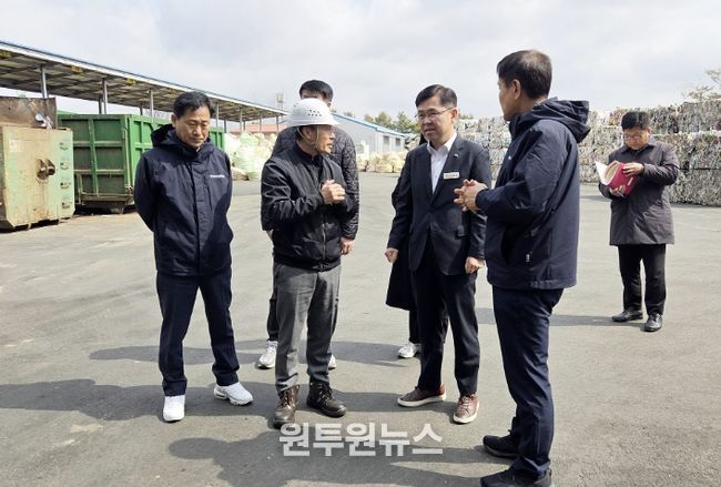 지난 20일 신필승 서산시 부시장이 관내 환경 기초시설 등을 방문해 운영 현황을 점검했다.