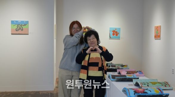 ‘70세 첫 붓으로 그린 인생 이야기’ 동해시, 주민 특별전 '갑산의 봄'전시