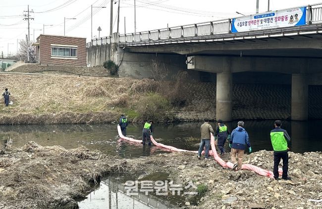 달서구,‘세계 물의 날’맞아 수질방제훈련·하천 정화활동 실시