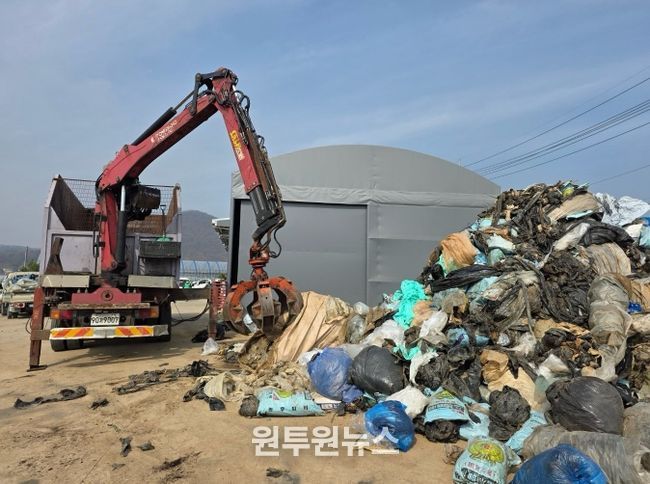 안성시 양성면 새마을회, 폐자원 모으기 행사 실시