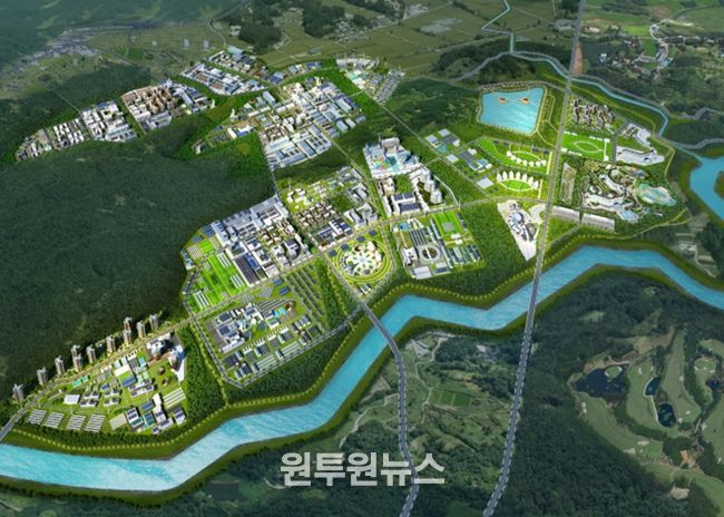 포천시 평화경제특구 조감도