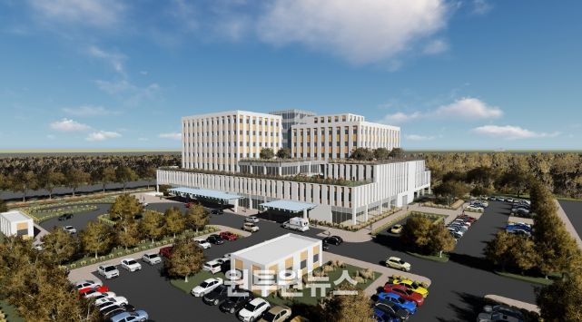 거창 적십자병원 조감도