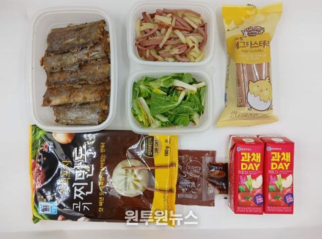 행복두끼 도시락 사진