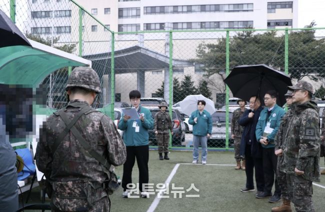 양주시, 한미 연합·합동의무지원훈련 ‘드론 혈액 이송’ 성공적 지원