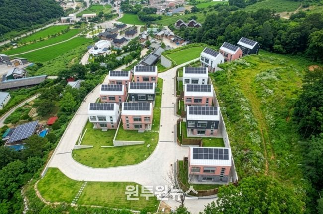 금산군 군북면 아토피자연치유주택