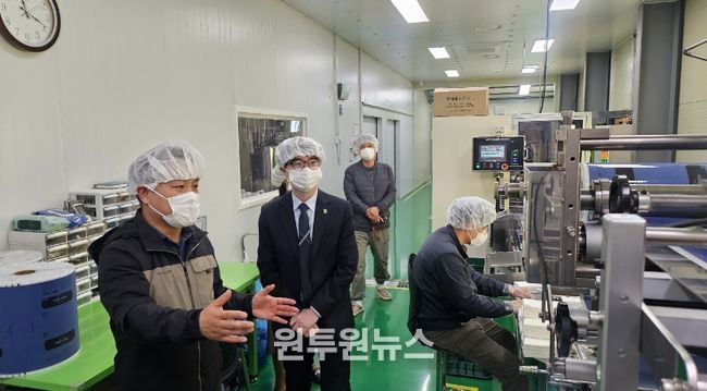 경로장애인과 부시장님 장애인복지타운 현장방문