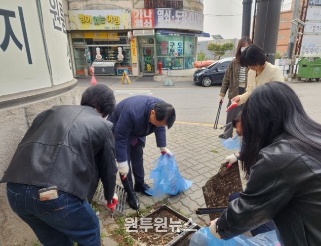 천안시 서북구, 봄맞이 주민과 함께하는 대청소
