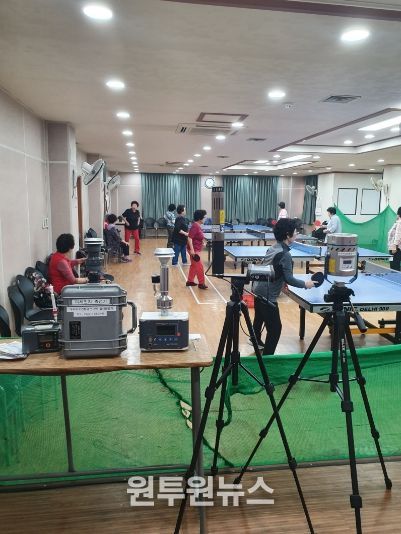 다중이용시설 실내공기질 측정 사진
