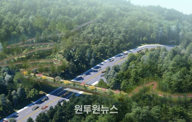 녹지연결로 조감도